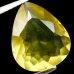 Натуральний жовтий Опал груша 14.0x11.8мм 3.84ct