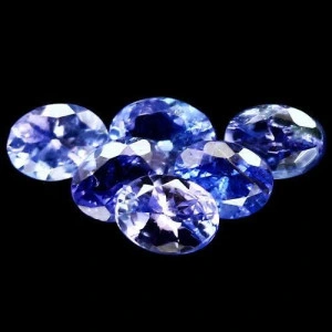 Натуральный Танзанит овал 4.0x3.1 - 4.4x3.2мм 0.23ct
