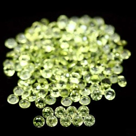 Натуральный Перидот круг 2.5мм 0.07ct