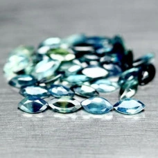 Натуральный голубой Сапфир маркиз 5.3x2.7 - 6.2x3.3мм 0.29ct