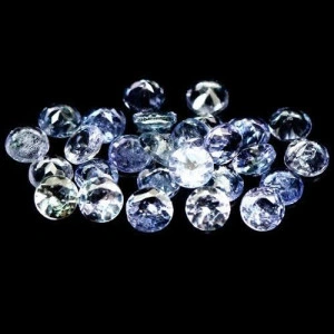 Натуральный Танзанит круг 3.3-3.5мм 0.17ct