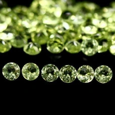 Натуральний Перидот коло 2.3мм 0.05ct