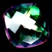 Натуральный мистический Кварц кушион 8.1x8.0мм 1.72ct Натуральный мистический Кварц кушион 8.1x8.0мм 1.72ct