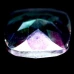 Натуральный мистический Кварц кушион 8.1x8.0мм 1.72ct Натуральный мистический Кварц кушион 8.1x8.0мм 1.72ct