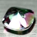 Натуральный мистический Кварц кушион 7.9x7.9мм 1.76ct