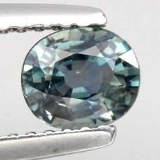Натуральный не гретый Сапфир овал 5.7x4.9мм 0.74ct