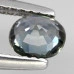 Натуральный не гретый Сапфир овал 5.7x4.9мм 0.74ct