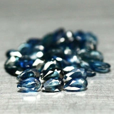 Натуральный синий Сапфир груша 4.5x3.0 - 5.1x3.3мм 0.25ct