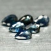 Натуральний синій Сапфір груша 4.5x3.0 - 5.1x3.3мм 0.25ct