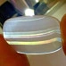 Натуральный ирис Агат кабошон 30.8x18.2мм 18.88ct