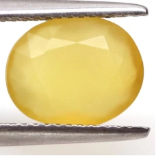 Натуральний жовтий Опал овал 10.7х8.6мм 2.39ct