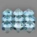 Натуральний Аквамарин коло 3.2мм 0.12ct
