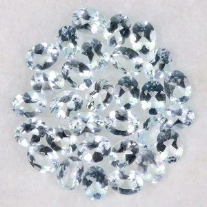 Натуральний Аквамарин овал 4х3мм 0.15ct Натуральний Аквамарин овал 4х3мм 0.15ct