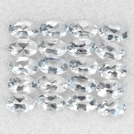Натуральний Аквамарин скай блю овал 5х3мм 0.23ct Натуральний Аквамарин скай блю овал 5х3мм 0.23ct