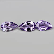 Натуральный Аметист груша 7.9х5.0мм 0.69ct
