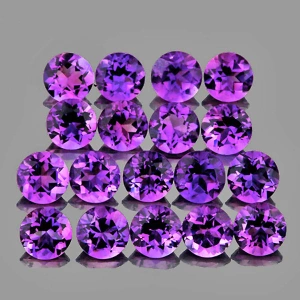 Натуральний Аметист коло 2.8мм 0.08ct