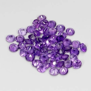 Натуральний Аметист коло 3.4мм 0.15ct