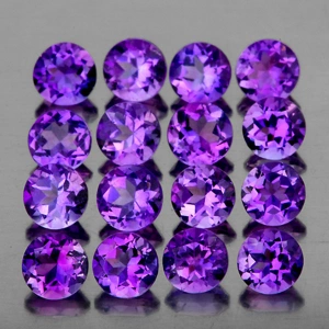 Натуральний Аметист коло 3.5мм 0.17ct