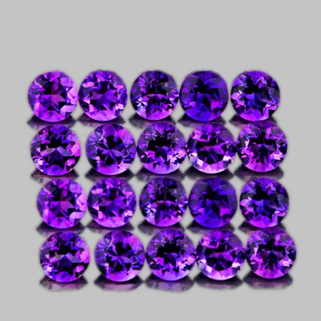 Натуральний Аметист коло 3мм 0.10ct