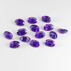 Натуральний Аметист овал 6х4мм 0.39ct Натуральний Аметист овал 6х4мм 0.39ct