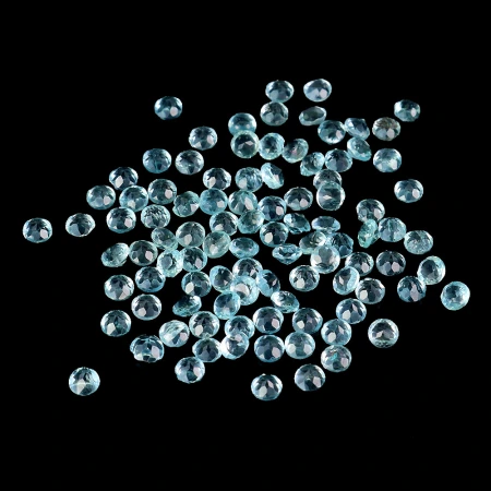 Натуральный Апатит параиба круг 1.9мм 0.04ct Натуральный Апатит параиба круг 1.9мм 0.04ct