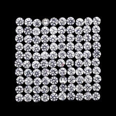 Натуральний білий Циркон коло 1мм 0.007ct