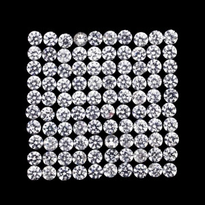 Натуральний білий Циркон коло 1мм 0.007ct