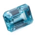 Натуральний блакитний Циркон октагон 7.8х5.0мм 1.66ct