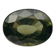 Натуральний зелений Циркон овал 8.6х6.5мм 2.15ct