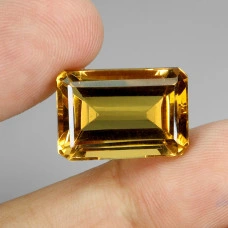 Натуральний Цитрин октагон 18.2х12.3мм 19.75ct