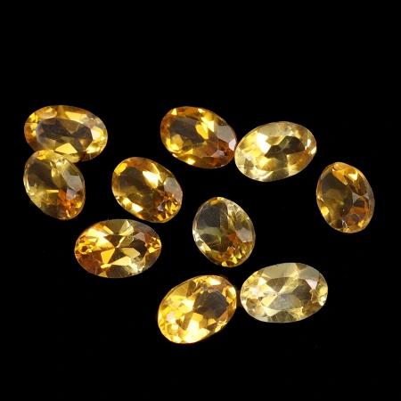 Натуральный Цитрин овал 5.5х4.0 - 6.3х4.3мм 0.48ct Натуральный Цитрин овал 5.5х4.0 - 6.3х4.3мм 0.48ct