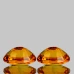 Натуральный мадейра Цитрин овал пара 8х6мм 2.08ct Натуральный мадейра Цитрин овал пара 8х6мм 2.08ct