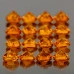Натуральный виски Цитрин круг 2.5мм 0.06ct