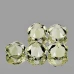 Натуральный Лабрадорит желтый круг 6мм 0.64ct
