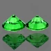 Натуральный Цаворит круг пара 3.5мм 0.34ct