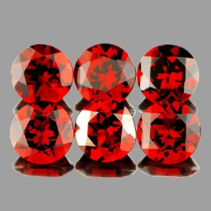 Натуральный Гранат круг 5мм 0.58ct