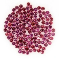 Натуральний родоліт коло 1.8мм 0.03ct
