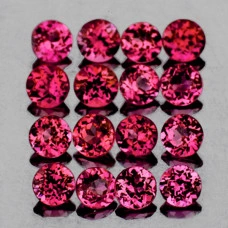 Натуральный Родолит круг 2.5мм 0.09ct
