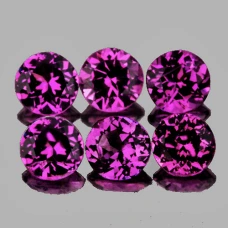 Натуральный Родолит круг 4мм 0.30ct Натуральный Родолит круг 4мм 0.30ct