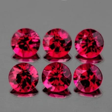 Натуральный Родолит круг 4мм 0.34ct
