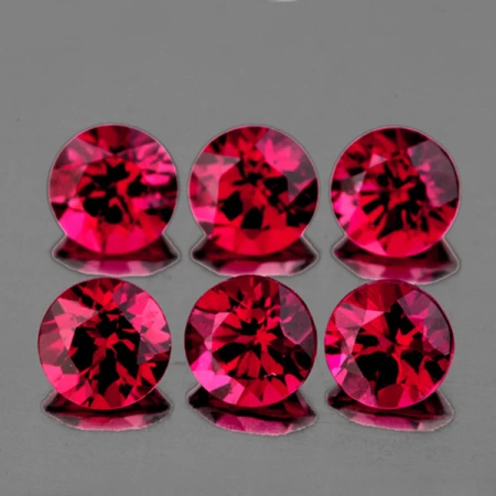 Натуральный Родолит круг 4мм 0.34ct Натуральный Родолит круг 4мм 0.34ct