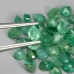 Натуральный Изумруд груша 3.1х2.8 - 4.3х3.1мм 0.12ct Натуральный Изумруд груша 3.1х2.8 - 4.3х3.1мм 0.12ct