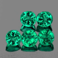 Натуральний Смарагд коло 3.2мм 0.13ct