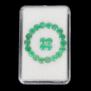 Натуральный Изумруд круг 4.3мм 0.33ct Натуральный Изумруд круг 4.3мм 0.33ct