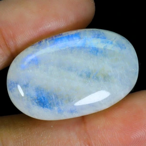 Натуральний Місячний Камінь овал 27.7х17.6мм 28.77ct