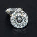Муассанит 100 граней белый круг 0.10ct 3мм с Сертификатом