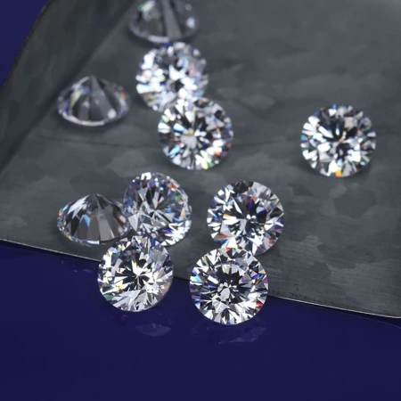 Муасаніт білий коло 1.6мм 0.016ct Муасаніт білий коло 1.6мм 0.016ct