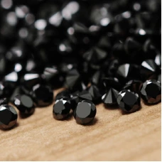 Муасаніт чорне коло 4мм 0.30ct Муасаніт чорне коло 4мм 0.30ct