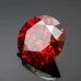 Муассанит красный круг 6.5мм 1.00ct c Сертификатом