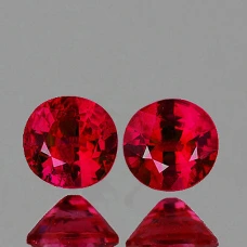 Натуральний Рубін коло 4.2мм 0.41ct